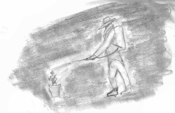 Drawing from Juan’s description of work in Homestead, by Miguel Escotet.