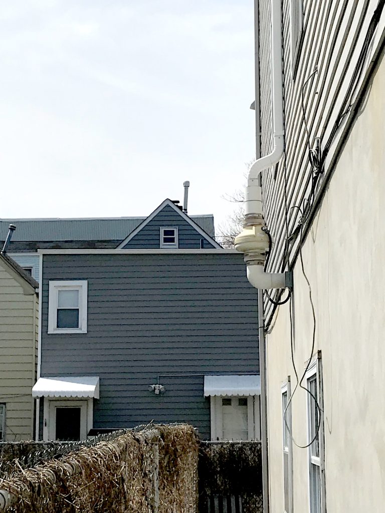 All homes on Manufacturer’s Pl. have vents to funnel out vaporized chemicals left behind by Ronson Metals.