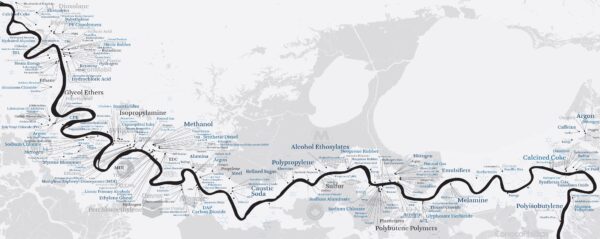 2012: “Petrochemical Landscape,” Kate Orff, Orff/Misrach, Petrochemical America.