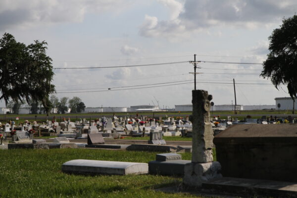 2019: Cemetery in St. James, LA.